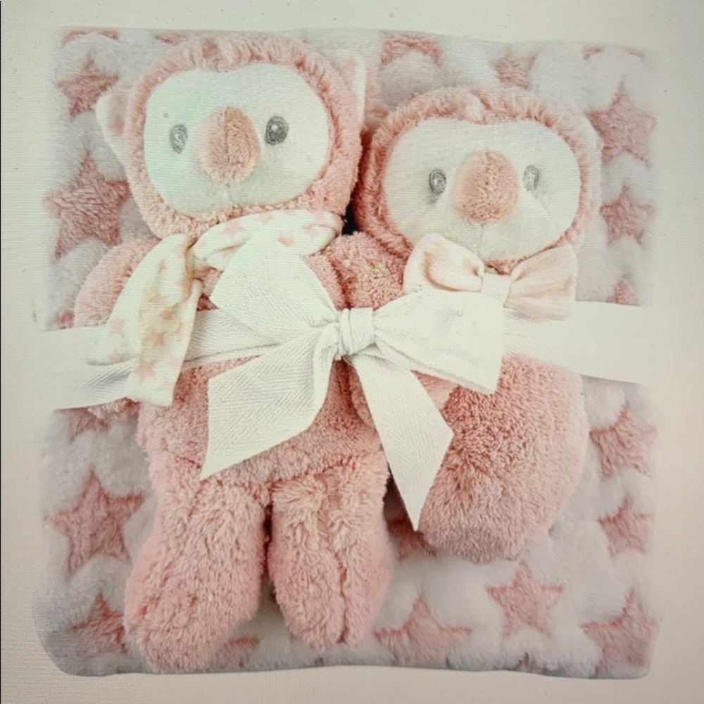 Plush Owl Gift Set